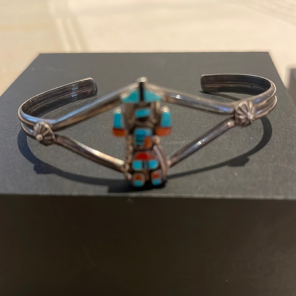 Native American, Bracelet, Sterling Silver, Vintage